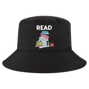 Funny Teacher Library Read Book Club Piggie Elephant Pigeons Cool Comfort Performance Bucket Hat