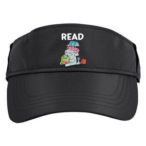 Funny Teacher Library Read Book Club Piggie Elephant Pigeons Adult Drive Performance Visor