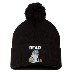 Funny Teacher Library Read Book Club Piggie Elephant Pigeons Pom Pom 12in Knit Beanie