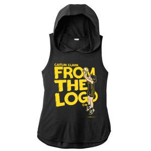 From The Logo Indiana Basketball Ladies PosiCharge Tri-Blend Wicking Draft Hoodie Tank