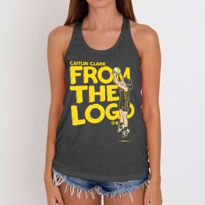 From The Logo Indiana Basketball Women's Knotted Racerback Tank