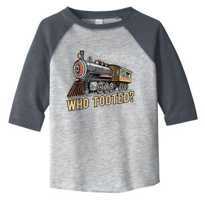 Funny Train Lovers & Railroad Vintage Retro Locomotive Gifts Toddler Fine Jersey T-Shirt