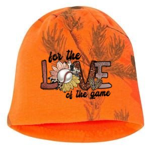 For The Love Of The Game Cool Baseball Design Kati - Camo Knit Beanie