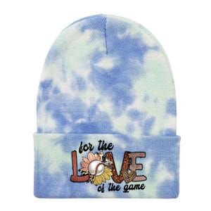 For The Love Of The Game Cool Baseball Design Tie Dye 12in Knit Beanie