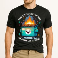 Funny This Little Light Of Mine Lil Dumpster Fire Cooling Performance Crew T-Shirt