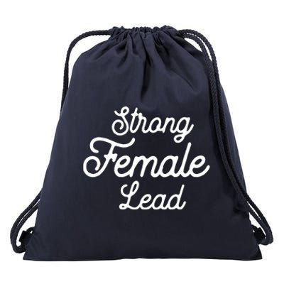 Funny Theater Life Quote Strong Female Lead Musical Cool Gift Drawstring Bag