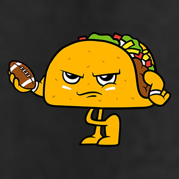 Football Taco Lover 11oz C Handle Ceramic Mug