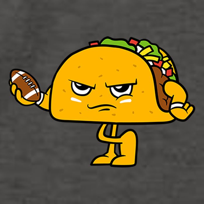Football Taco Lover Vector Backpack