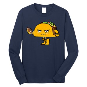 Football Taco Lover Long Sleeve Shirt