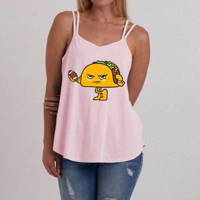 Football Taco Lover Women's Strappy Tank