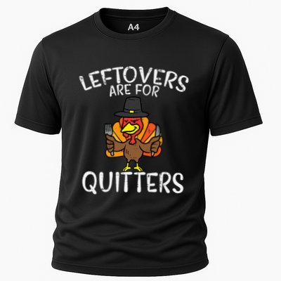 Funny Thanksgiving Leftovers Apron Performance Shirt