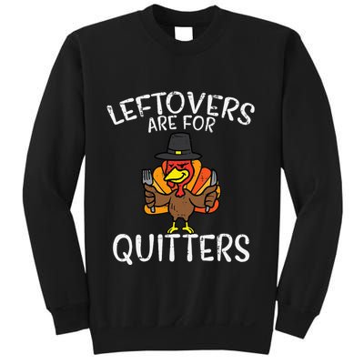 Funny Thanksgiving Leftovers Apron Sweatshirt