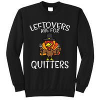 Funny Thanksgiving Leftovers Apron Sweatshirt