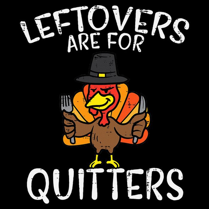 Funny Thanksgiving Leftovers Apron Backpack
