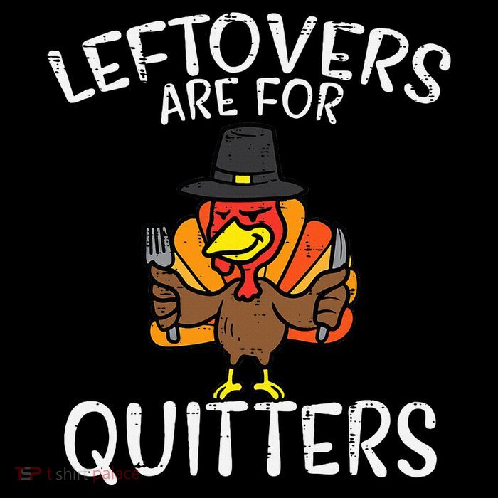 Funny Thanksgiving Leftovers Apron Flatbill Hat