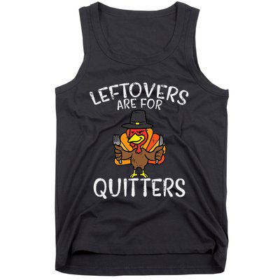 Funny Thanksgiving Leftovers Apron Tank Top