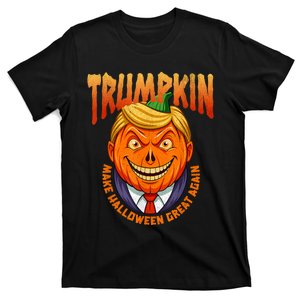 Funny Trumpkin Make Halloween Great Again America Humor T-Shirt