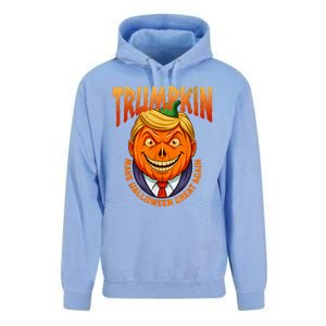 Funny Trumpkin Make Halloween Great Again America Humor Unisex Surf Hoodie