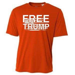 Free Trump Maga 2024 Cooling Performance Crew T-Shirt