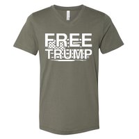 Free Trump Maga 2024 V-Neck T-Shirt