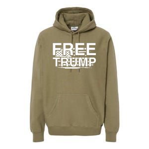 Free Trump Maga 2024 Premium Hoodie