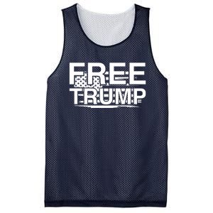 Free Trump Maga 2024 Mesh Reversible Basketball Jersey Tank