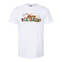 Funny Thanksmas Merry Thanksmas Thanksgiving Christmas Softstyle CVC T-Shirt