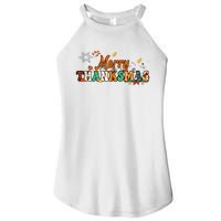 Funny Thanksmas Merry Thanksmas Thanksgiving Christmas Women's Perfect Tri Rocker Tank