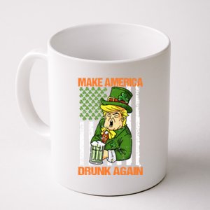 Funny Trump Make America Drunk Again Beer St Patricks Day Cute Gift Coffee Mug