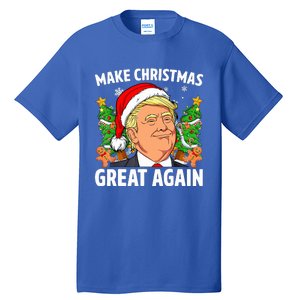 Funny Trump Make Christmas Great Again Ugly Sweater Xmas  Tall T-Shirt