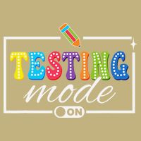 Funny Testing Mode On Testing Day Motivational Teacher Mousepad