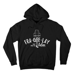 Frageelay That Must Be Italian Retro Christmas Hoodie