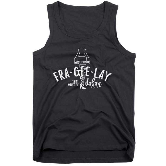 Frageelay That Must Be Italian Retro Christmas Tank Top