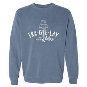 Frageelay That Must Be Italian Retro Christmas Garment-Dyed Sweatshirt