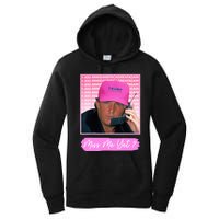 Funny Trump Miss Me Yet Trump 2024 President 2024 Women's Pullover Hoodie