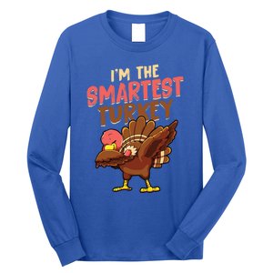 Funny Turkey Matching Family Group Thanksgiving Party Pajama Meaningful Gift Long Sleeve Shirt