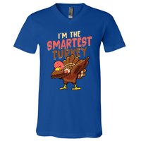 Funny Turkey Matching Family Group Thanksgiving Party Pajama Meaningful Gift V-Neck T-Shirt