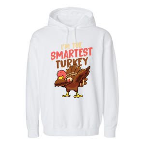 Funny Turkey Matching Family Group Thanksgiving Party Pajama Meaningful Gift Garment-Dyed Fleece Hoodie