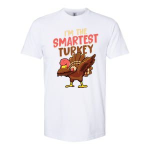 Funny Turkey Matching Family Group Thanksgiving Party Pajama Meaningful Gift Softstyle CVC T-Shirt