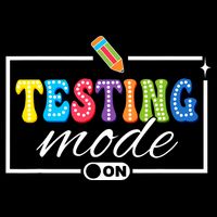 Funny Testing Mode On Testing Day Motivational Teacher  Impact Tech Backpack