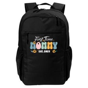 First Time Mommy Est 2024 New Mom Pregnancy Announcement Daily Commute Backpack