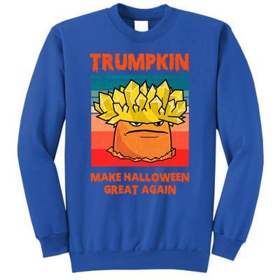 Funny Trumpkin Make Halloween Great Again Vintage Funny Gift Gift Sweatshirt