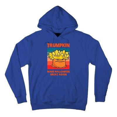 Funny Trumpkin Make Halloween Great Again Vintage Funny Gift Gift Tall Hoodie