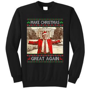 Funny Trump Make Christmas Great Again Xmas Family Pajamas Sweatshirt