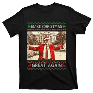 Funny Trump Make Christmas Great Again Xmas Family Pajamas T-Shirt