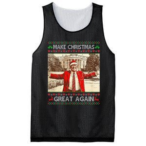 Funny Trump Make Christmas Great Again Xmas Family Pajamas Mesh Reversible Basketball Jersey Tank