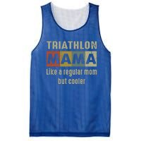 Funny Triathlon Mom Definition Proud Triathlon Mom Gift Mesh Reversible Basketball Jersey Tank