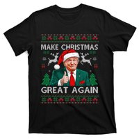 Funny Trump Make Christmas Great Again Ugly Sweater Xmas T-Shirt