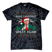 Funny Trump Make Christmas Great Again Ugly Sweater Xmas Tie-Dye T-Shirt