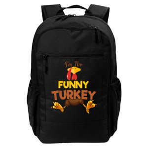 Funny Turkey Matching Family Group Thanksgiving Gifts  Daily Commute Backpack